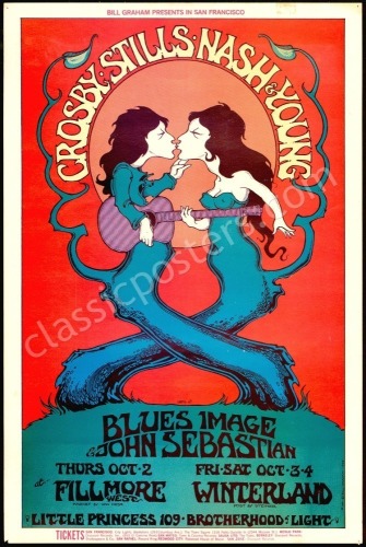 Three Bill Graham The Fillmore Posters