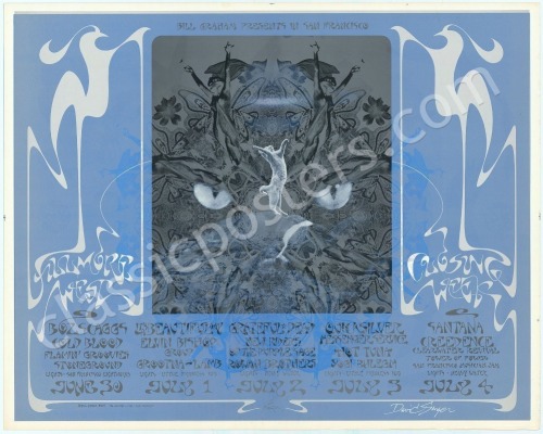 Interesting Signed BG-287 Poster With Overprint