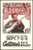 Very Nice Michael Bloomfield Antones Poster