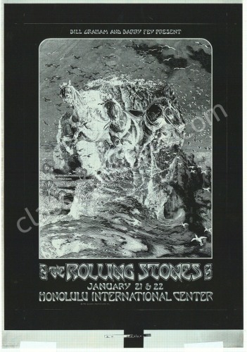 Unique AOR 4.147 Rolling Stones Printing Film