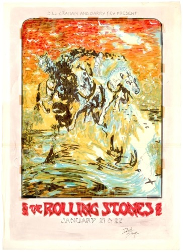 Stunning AOR 4.147 Rolling Stones Concept Painting