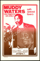 Gorgeous Muddy Waters Antones Poster