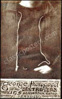 Signed George Thorogood Armadillo Poster