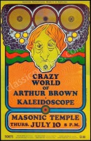 Crazy World of Arthur Brown Portland Poster