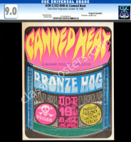 Colorful AOR 2.332 Canned Heat Handbill