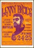 Signed Original BG-13 Lenny Bruce Poster
