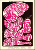 Signed First Print BG-17 Grateful Dead Poster