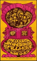 Scarce Original BG-67 The Doors Poster
