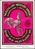Popular FD-32 Chicken on a Unicycle Poster