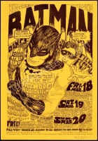 Rare Signed Original BG-2 Batman Poster