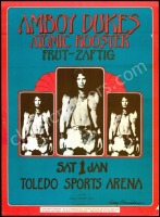 Signed Amboy Dukes Toledo Poster