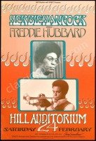 Signed Herbie Hancock Poster