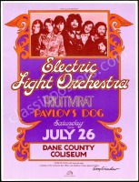 Colorful Signed Electric Light Orchestra Poster