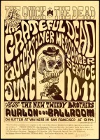 Popular Signed Original FD-12 Grateful Dead Poster