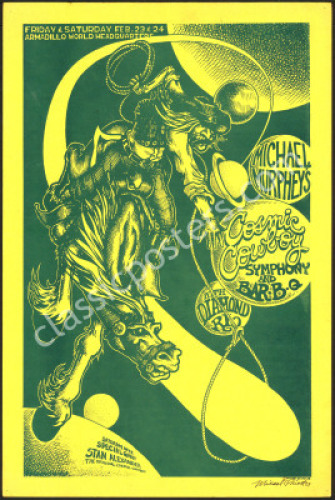 Signed Michael Murphy Armadillo Poster