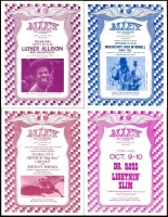 Five Different Handbills from The Alley