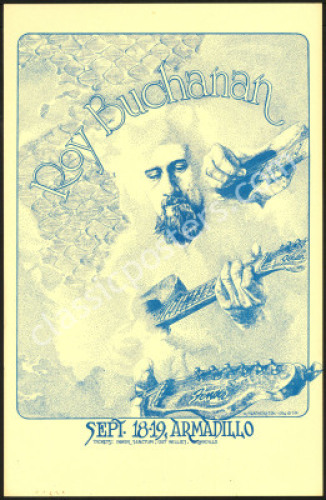Interesting Roy Buchanan AWHQ Poster