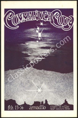 Beautiful Commander Cody Armadillo Poster