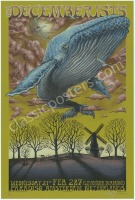 Rare Olive Edition Decemberists Poster