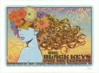 Gorgeous 2014 Black Keys Philadelphia Poster
