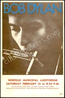 Popular Bob Dylan Norfolk Handbill