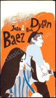 AOR 1.101 Bob Dylan Joan Baez Tour Blank Handbill