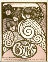 Scarce The Byrds Fresno Handbill