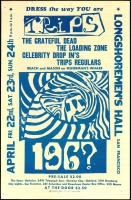 Very Nice AOR 2.187 Acid Test Handbill