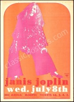 Incredible 1970 Janis Joplin Hawaii Poster