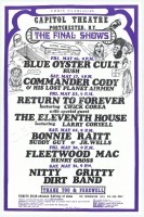 1975 Capitol Theatre Final Shows Poster