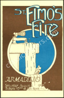 Saint Elmo's Fire Armadillo Poster