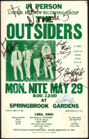 Band-Signed 1967 Outsiders Poster