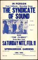 Band-Signed 1967 Syndicate of Sound Poster