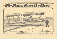 Flying Burrito Brothers Armadillo Poster