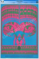 Mint Signed and Certified FD-64 The Doors Poster