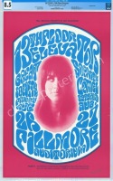 Rare Signed BG-25 Grace Slick Poster
