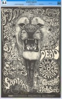 Signed Original BG-134 Grateful Dead Poster