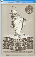 Superb BG-222 Monotone Grateful Dead Benefit Poster