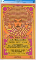 Very Choice Original FE-7 Jimi Hendrix The Fillmore East Poster