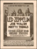 Signed Led Zeppelin Oakland Poster