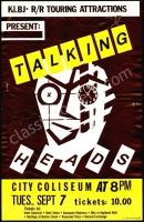 Scarce Talking Heads Austin Poster