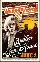 Beautiful Warren Zevon Austin Poster