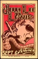 Rare Jerry Lee Lewis Antone&rsquo;s Poster