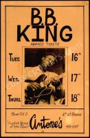 B.B. King Antone&rsquo;s Poster