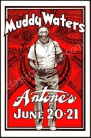Wonderful Muddy Waters Antone&rsquo;s Poster