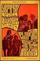 Scarce AOR 3.27 Grateful Dead Selland Arena Handbill