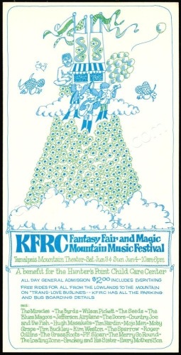 Elusive AOR 2.320 Magic Mountain Festival Handbill