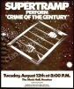 1975 Supertramp Houston Handbill