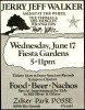1981 Jerry Jeff Walker Austin Handbill