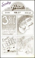Scarce Stevie Ray Vaughan Antone&rsquo;s Poster
